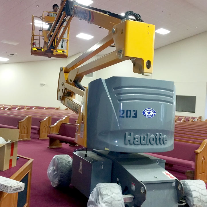 Church Building Light Maintenance
